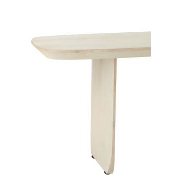 Banc Bois d’acacia Blanc 