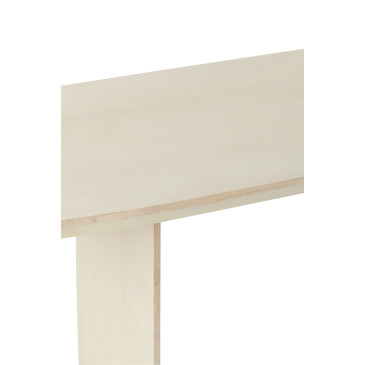 Banc Bois d’acacia Blanc 