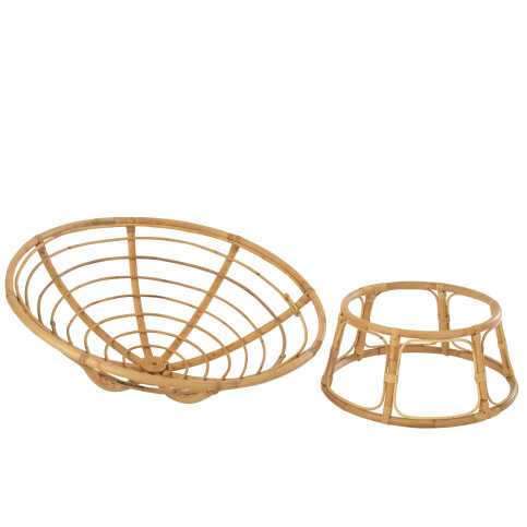 Sofa Celine + Coussin Rotin Naturel 