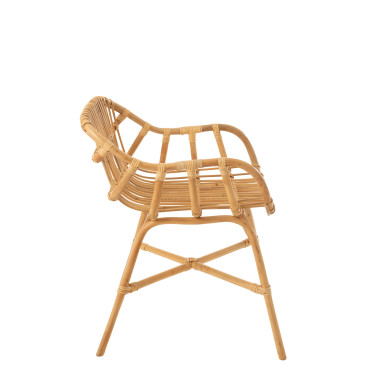 Chaise Ana Rotin Naturel 