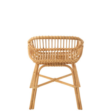 Chaise Ana Rotin Naturel 