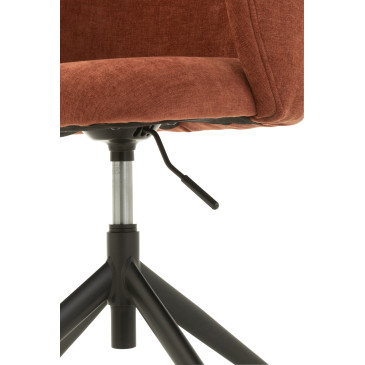 Chaise Turn/Up/Down Textile Bordeaux 