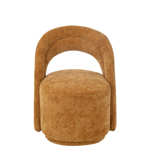Accent Chaise Textile Ochre 