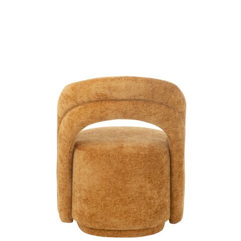Accent Chaise Textile Ochre 