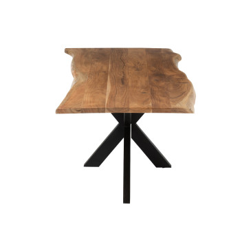 Table a Manger Gerard Grande Acacia Bois Naturel 