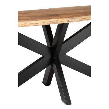 Table a Manger Gerard Grande Acacia Bois Naturel 