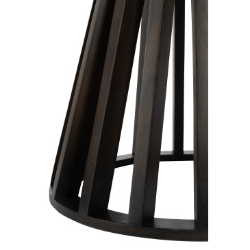 Table Connie Bois de Manguier Marron Fonce 