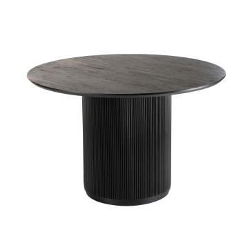 Table Vincent Bois de Manguier Noir Large 