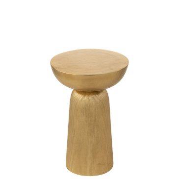 Table d’appoint Louane Aluminium Or 