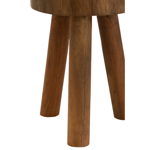 Tabouret Boby Bois Recycle Naturel 