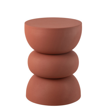 Table Gigogne Lise Fer Rouille 