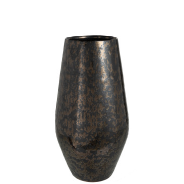 Vase Antique Smokey Ceramique Noir Large 