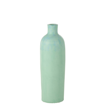 Vase Justine Terracotta Bleu Medium 
