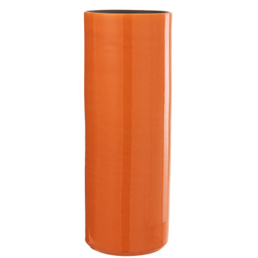 Vase Flexible Ceramique Orange Large 