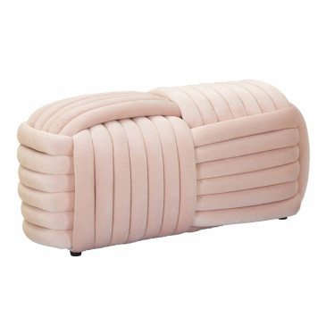 Banc en Mdf, Rose Style Moderne 