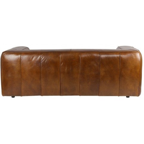 Canapé Marron en Cuir 3 places Exeter | www.cosy-home-design.fr