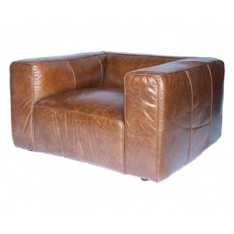 Canapé Marron en Cuir Exeter | www.cosy-home-design.fr