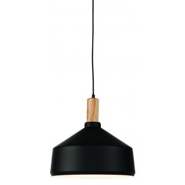 Suspension en Fer Noir et naturel MELBOURNE L | www.cosy-home-design.fr