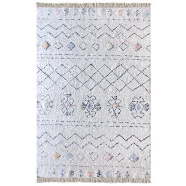 Tapis Seabert Ivoire et Multi 230 | www.cosy-home-design.fr