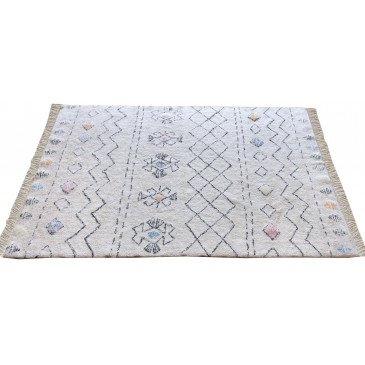 Tapis Seabert Ivoire et Multi 230 | www.cosy-home-design.fr