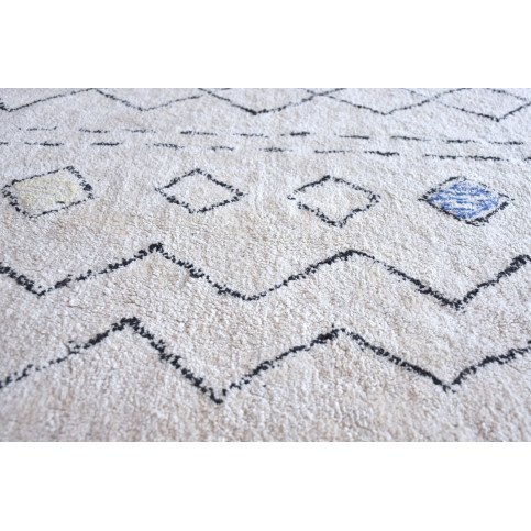 Tapis Seabert Ivoire et Multi 230 | www.cosy-home-design.fr