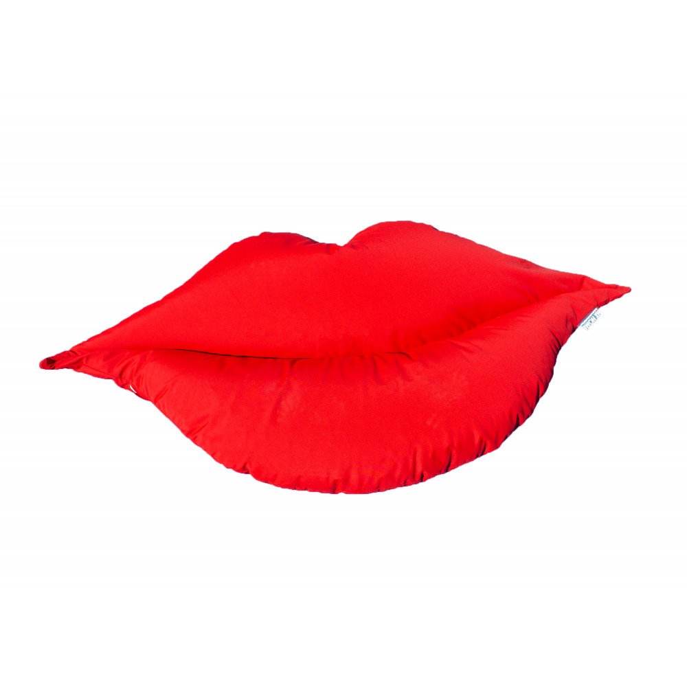 Pouf Piscine Flottant Bouche Rouge XL