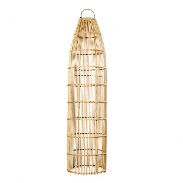 Suspension Bohème Chic Naturel en Rotin Large | www.cosy-home-design.fr