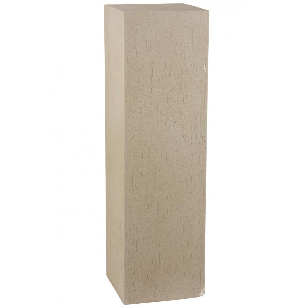 Colonne Rectangulaire Argile Beige Large 