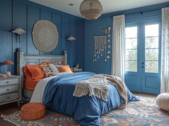 Des astuces déco pour une chambre enfant bleue inspirante